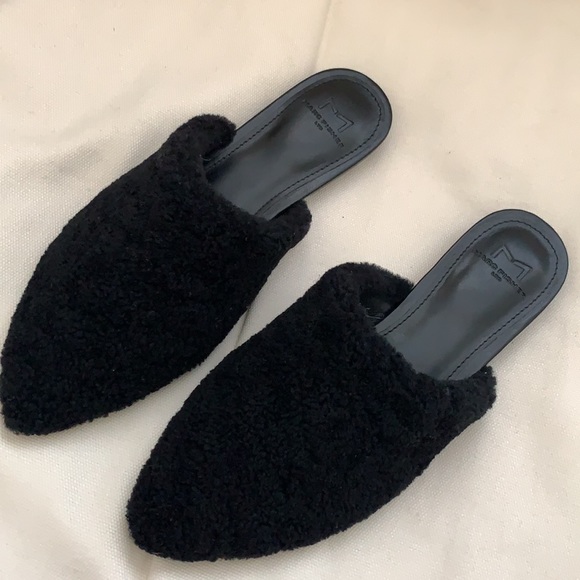 Genuine fur/leather Mule - Picture 5 of 11